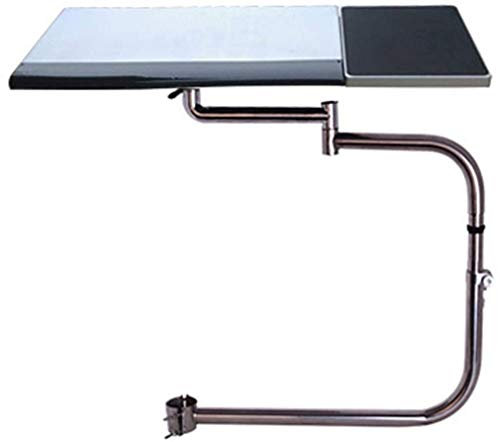 CAFIEDR Tabletttastatur, multifunktionale Computerhalterung, Tastatur- und Maushalterung, heb- und drehbarer Stuhl, Feste Tastatur, ergonomisch verstellbare Halterung,1