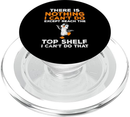 There Is Nothing I Can't Do Pinguin Spruch PopSockets PopGrip für MagSafe