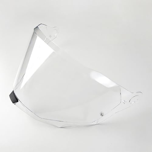 UYTKTN Moto Visière de Casque pour LS2 MX701, Verres de Casque de Moto Visière Teintée pour Casque de Moto Accessoires de Remplacement Pare-Brise,E Transparent