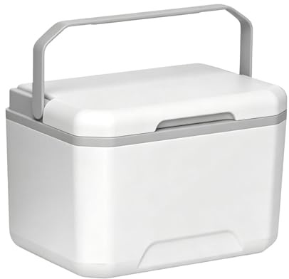 Personlig Kylbox | 5 Liter Läcksäker Portabel Isolerad Med Handtag | Liten Kylväska Med Hårt Skal | För Utomhusaktiviteter Camping Picknick Fiske Båtliv Vandring Grill Bilutflykter Dryck Och
