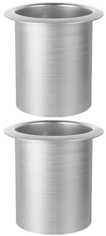 VINTORKY Portavasos para Sofá de Aluminio Resistente Diseño Multifuncional, 2 Piezas para Teatros en Casa y Uso en Automóviles
