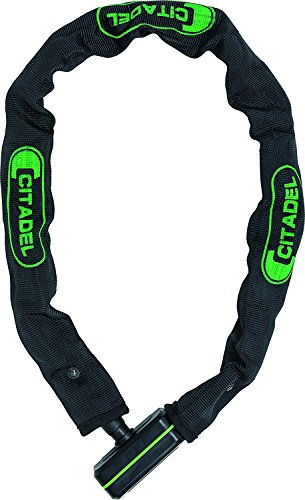 ABUS Citadel Rom Fahrrad-Kettenschloss – 8 mm, Fahrrad-Kettenschloss, Schlüssel mit strapazierfähiger Leinenfolie