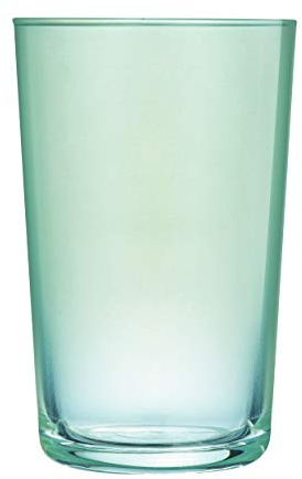 Luminarc - Gobelet Envers 30cl Gris - Verre Design aux Couleurs Dégradées - Compatible Lave-Vaisselle - Fabrication en France - Encre Organique
