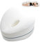 LAPONO Cuscino per Gambe per Dormire Morbido Memory Foam Leg Pillow per Supporto Ortopedico Postura Ginocchia Ideale per Mal di Sciatica e Problemi Posturali (Bianco)