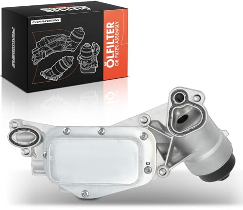 Frankberg Radiatore dell'olio Filtro dell'olio Benzina Compatibile con Zafira/Zafira Family B A05 1.6L Astra H Twintop A04 1.8L Astra H Caravan A04 1.6L Astra H A04 1.8L Astra J P10 1.6L 55353323