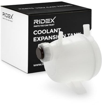 RIDEX 397E0131 Depósito compensación refrigerante con tapa sin sensor Compatible con RENAULT Clio 2 Hatchback BB, CB