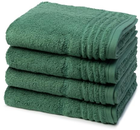 Vossen - 4 teiliges Frottier-Set - Vienna Style Supersoft (4 X Handtuch im Set) - 620 g/m2 - Baumwolle - Frottee - saugstark - weich und flauschig - Evergreen