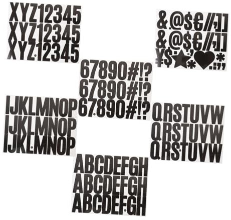 2 Sätze Buchstabenaufkleber selber machen Bunter Buchstabenaufkleber buchstaben aufkleber Planen Briefe für Bulletin Bulletin-Aufkleber-Dekor Mehrzweck Applikationen Poster Dachi