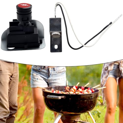 HEIBTENY Grillanzünder Elektrisch Zünder Kit Ersatz Für Weber Q1200 Q2200 64868 Serie Drucktaste BBQ Zünder Grill Anzünder Ersatzteile