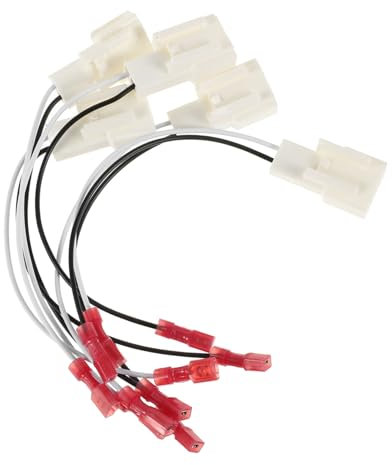 OSALADI 5pcs Car Speaker Wire Adapter Speaker Connector Harnesses for Car Wire Cable Plug Audio Terminal