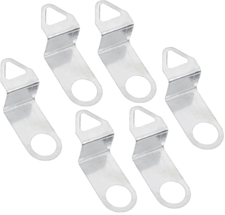 HOMSFOU Ganci Per Orologio Da Parete Kit 6 Pezzi in Lega Metallo Per Movimento Orologio Fai Da Te Sospeso Accessori Di Montaggio Per Decorazioni Da Muro