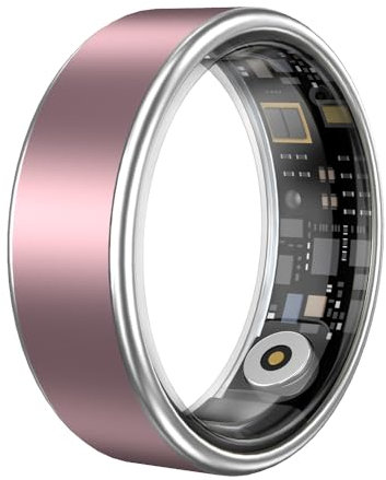 UouNeaCo 2025 Smart Ring for Women & Men - Fitness Tracker with Heart Monitor, Sleep Tracker, Step Counter, Fitness Ring Compatible Android iOS, IP68 Waterproof Activity Trackers, 5-7 Days Battery