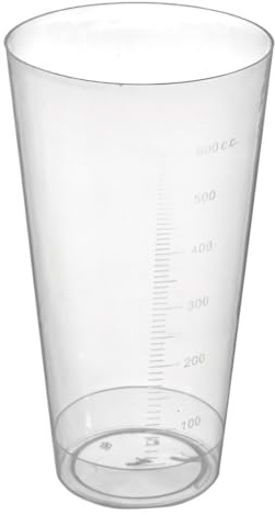 Misurino 600 ml, capacità di misurazione precisa, ideale per cucina e pasticceria, facilita il dosaggio dei liquidi.