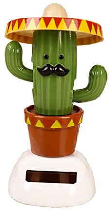 THINCAN Carino Danza Soldato Ragazza Cactus Beach Ornamenti Dashboard Giocattoli Windowsill Desk Ufficio Interni