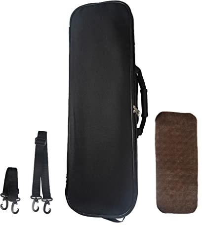 MQPALZKD Violin Case with Hygrometer and Strap for 3/4 Violin Teen Fashion Backpack Travel Multipurpose