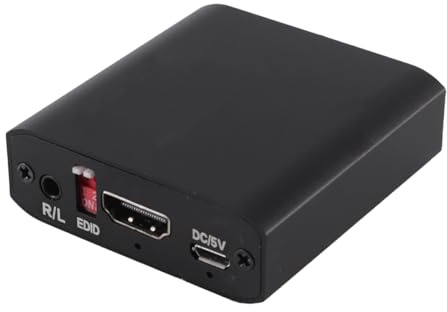 ACOLY Convertisseur HDMI 1.4 vers SPDIF 5.1 + coaxial + audio G/D - Prise en charge EDID pour HDTV/PC