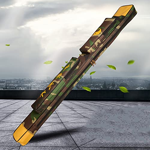Fäktningsväska, Svärdväska Taichi Katana Samurai Kinesiska Kung Fu-svärd Flerfärgade Enkelt och Dubbelt Lager(Camouflage,Single layer)