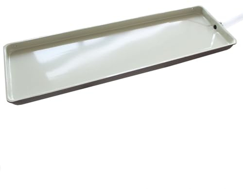 Bandeja de drenaje para aire acondicionado, colector de condensado portátil con tubo, ideal para unidades centrales y de ventana