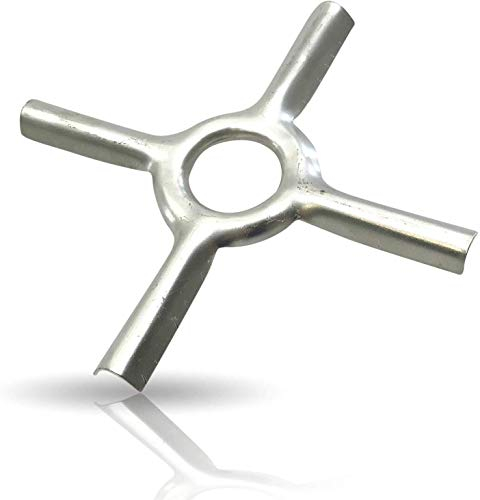 Kerafactum Accesorio para Cocina de Gas Placa de Gas Estrella de Placa de Gas Cruz de Placa de Gas Estrella Reductora para Cocina de Camping Salvamanteles Ideal para ollas y sartenes Agarradera Sopor