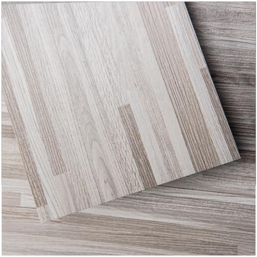 Art3d Peel and Stick Floor Tile Vinyl Wood Plank 54 Sq.Ft, Dusty Grey, Rigid Surface Hard Core Easy DIY Self-Adhesive Floorin | 18 & 54 sq.ft Options, Rigid Surface Hard Core, Waterproof, Self-Adhesive, Impact Resistant, Fit Indoor Household Spaces