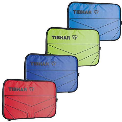 Tibhar Tischtennisschläger Tasche T-Logo | Tischtennis Schlägerkoffer für 1 Schläger | Tischtennisschläger Hülle
