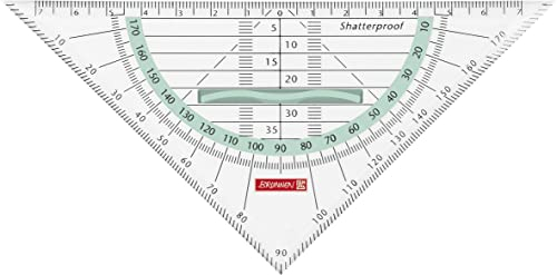 BRUNNEN Geometrie-Dreieck Colour Code 16 cm Mint