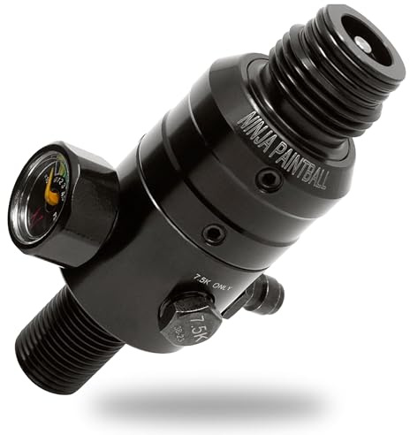 Ninja V3 PRO HP-Regulator, Blackout Aluminium, 4500psi/300Bar