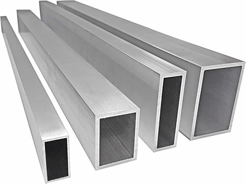 FABAL Aluminium Rectangular Tube 40mm x 20mm x 2mm Premium Alloy Corrosion-Resistant Smooth Finish Hollow Profile for DIY, Frames & Structural Use Length: 1000 mm (1 m)