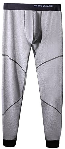 SRZYMJ Herren Trainingshose Winter Thermo Laufhose Fleece Gefütterte Jogginghose Lang Warme Hose Wasserdicht Outdoor Sporthose mit Reißverschlusstaschen Fahrradhose Winter Herren Cordhose Grey XXL