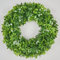 Avoeco Artificial Boxwood Wreath for Front Door - Year-Round Greenery, 20~21 Spring & Summer Decorative Front Door Wreath with Flowers, Perfect for Farmhouse, Weddings, & Seasonal Décor (A-Boxwood)