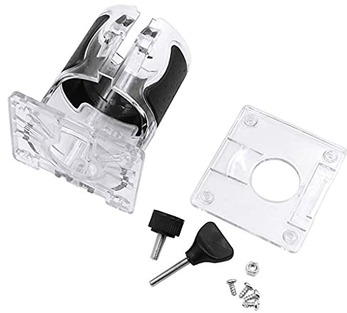 Cubierta transparente anticaídas, base transparente, herramienta eléctrica, accesorio protector