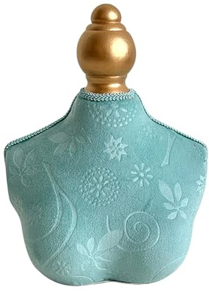Harilla Expositor de Busto de, maniquí para Vestido de Mujer, Regalo para Mujer, decoración para Tienda, exhibición de Collares, Uso doméstico, Corto, 18cmx22cm