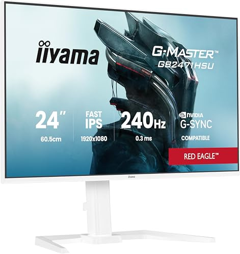 iiyama GB2471HSU-W1-23.8 IPS, 1920x1080/240Hz, 2H1DP, USB-hub, HAS