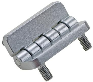 Bisagra de perno incrustado de aleación de zinc for maquinaria industrial, equipo, puerta de gabinete, herraje resistente, 1 pieza(Matte B)