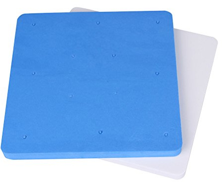 Schaumstoff-Pad für Fondant, Kuchen, Blumen, Modelliermatte, 2 Stück