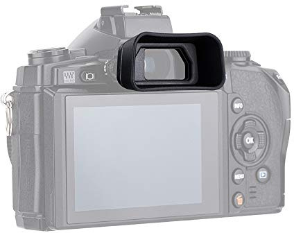 Große Augenmuschel Silikon Kamerasucher Okular für Olympus EM1 EM1II EM1III | Langes okular, Ersetzt EP-12, EP-13 eyepiece, Blendet streulicht im sucher aus, Bequem für außenaufnahmen