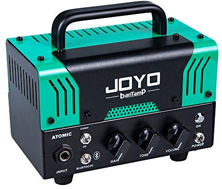 JOYO ATOMIC BanTamp Series Mini Amp Head 20 Watt Preamp 2 Channel Hybrid Tube Guitar Amplifier with Bluetooth for Electric Guitar
