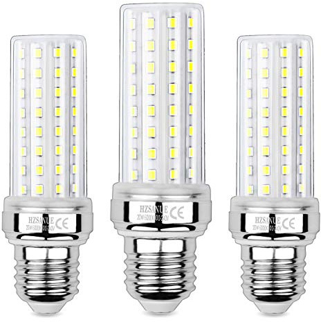 HZSANUE LED Lampen 20W, 150W Glühlampenäquivalent, 2300lm, 6000K Kaltweiß, E27 Edison Schraube, 3 Stück