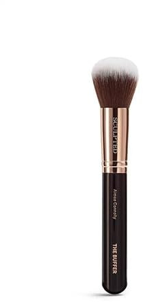 The Buffer Foundation Brush by Sculpted by Aimee - Liquid, Cream or Mineral Foundation & Tan Makeup Brush, Cruelty-Free and Travel-Friendly