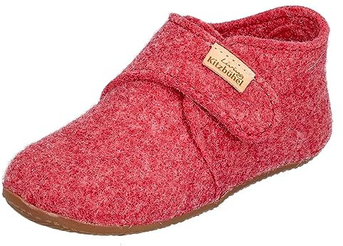 Living Kitzbühel Unisex Baby Babyklettschuh Filz unifarben (Astro Dust, EU Schuhgrößensystem, Baby, Numerisch, M, 26)