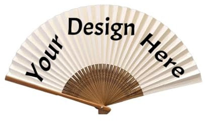Personalisierter Handfächer, Faltbar Mit Ihrem Text/Logo/Foto, Handfächer Zum Tanzen, Cosplay, Hochzeit, Party, Requisiten, Dekorationen, Faltbarer Handfächer (Mit Geschenkbox Und Anhänger), Indi