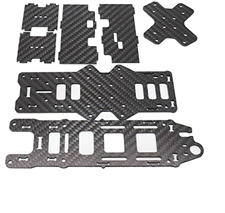 ZEMNLO Rahmen X220S Zubehör Kit FPV Racer Ersatzteil RC Racing Drone Zubehör ACCS FPV Drone Quadrocopter-Rahmenarme