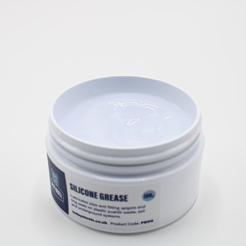JD Brands 100% Silicone Grease – General-Purpose Dielectric Paste & Waterproof HT Rubber Grease (100ml)