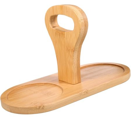 Mobestech Salvamanteles para Ollas y Sartenes Calientes Bandeja De De Jardín Almohadillas Calientes para La Cocina Platos para Macetas para Plantas Tocador De Brown De Madera