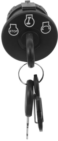 BESPORTBLE Interruptor De Encendido del Coche De Césped Parte De Encendido del Cortacésped Repuestos para Cortadora De Cesped del Cortacésped Negro Abs
