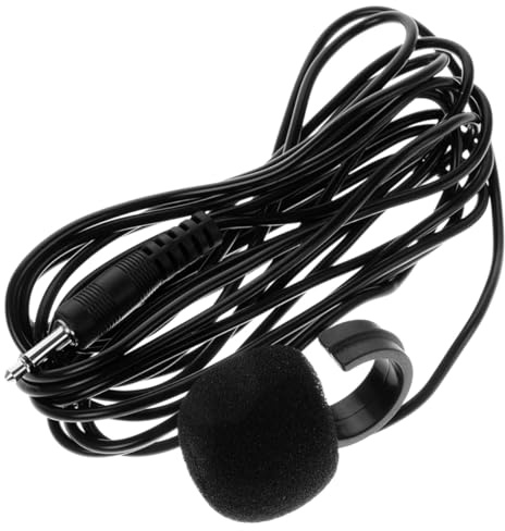 CORHAD Lavalier Mic Instrument Sound Pickup for Flute Harmonica Saxophone Wired Microphone with Enhanced Sensitivity True Sound Capture Compatible with Amplifiers for Recording Vlogging