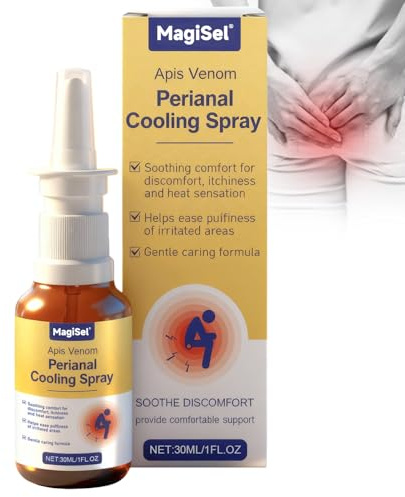 Spray calmante Perianal, Pomada Alivio Perianal, Spray para hemorroides, Efecto Calmante Inmediato Para Molestias Y Picores, Fórmula Suave Que Reduce La Hinchazón, Home Intimate Care 30ML