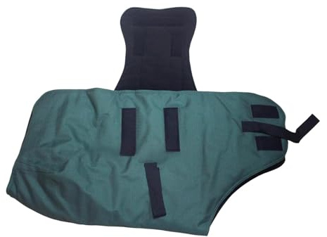 perfk Coperta per Cavalli, Abbigliamento per Cavalli, Protezione equina, Impermeabile, Antivento, Abbigliamento Caldo, Regolabile e Traspirante,