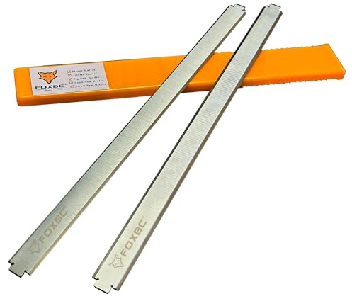 FOXBC 13-Inch Planer Blades for Ryobi AP1301 Planer, Ridgid AC8630 TP1300, TP13001, TP13002, TP13000 Planer - Set of 2