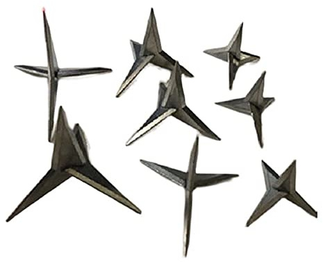 Ongles en acier triangulaire, pneus automobiles résistant à l'usure, clous de frein de pneu, 2.5-4.5cm, 20 paquets-3cm * 20